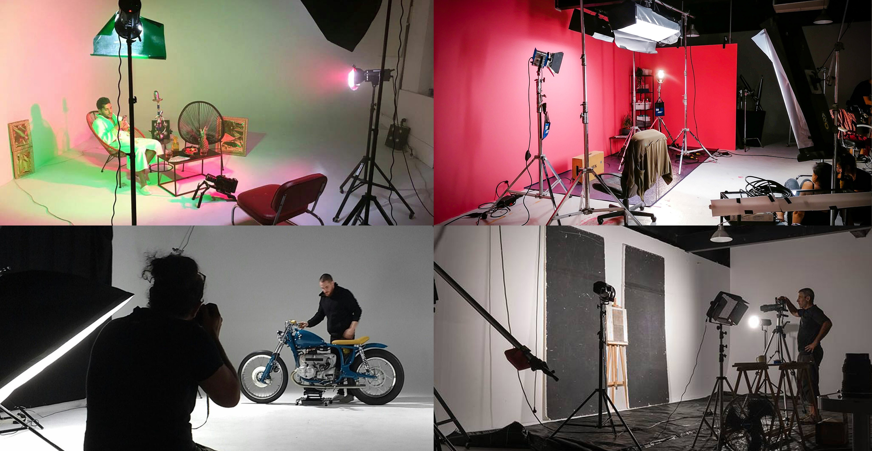 SET 1 Rental in BARCELONA With CYCLORAMA