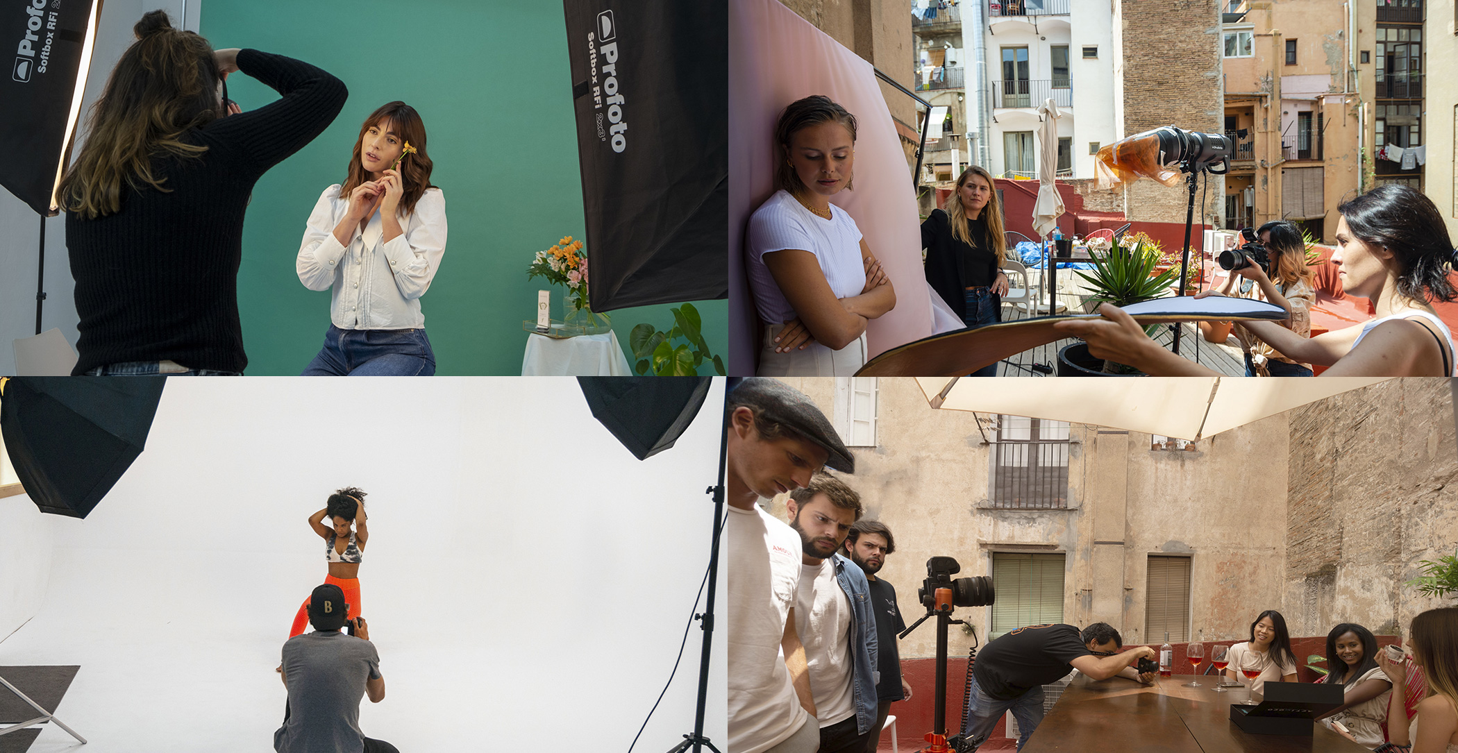 Alquiler estudio fotográfico en Barcelona con terraza opcional. Estudio 3