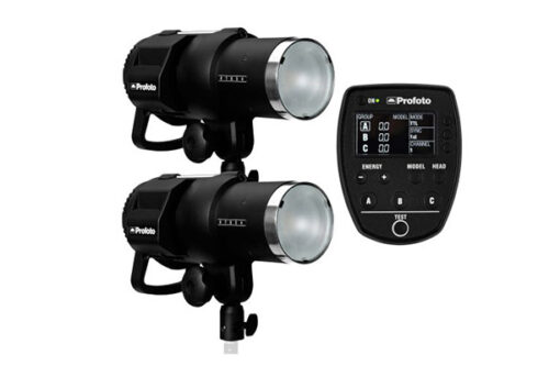 Kit 2 profoto B1 500w+ air remote
