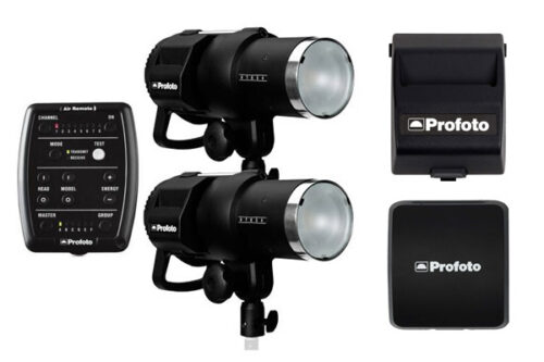 KIT 1 PROFOTO B1 + 1 profoto B10x plus 500W+ AIR REMOTE+ 2 baterias extras